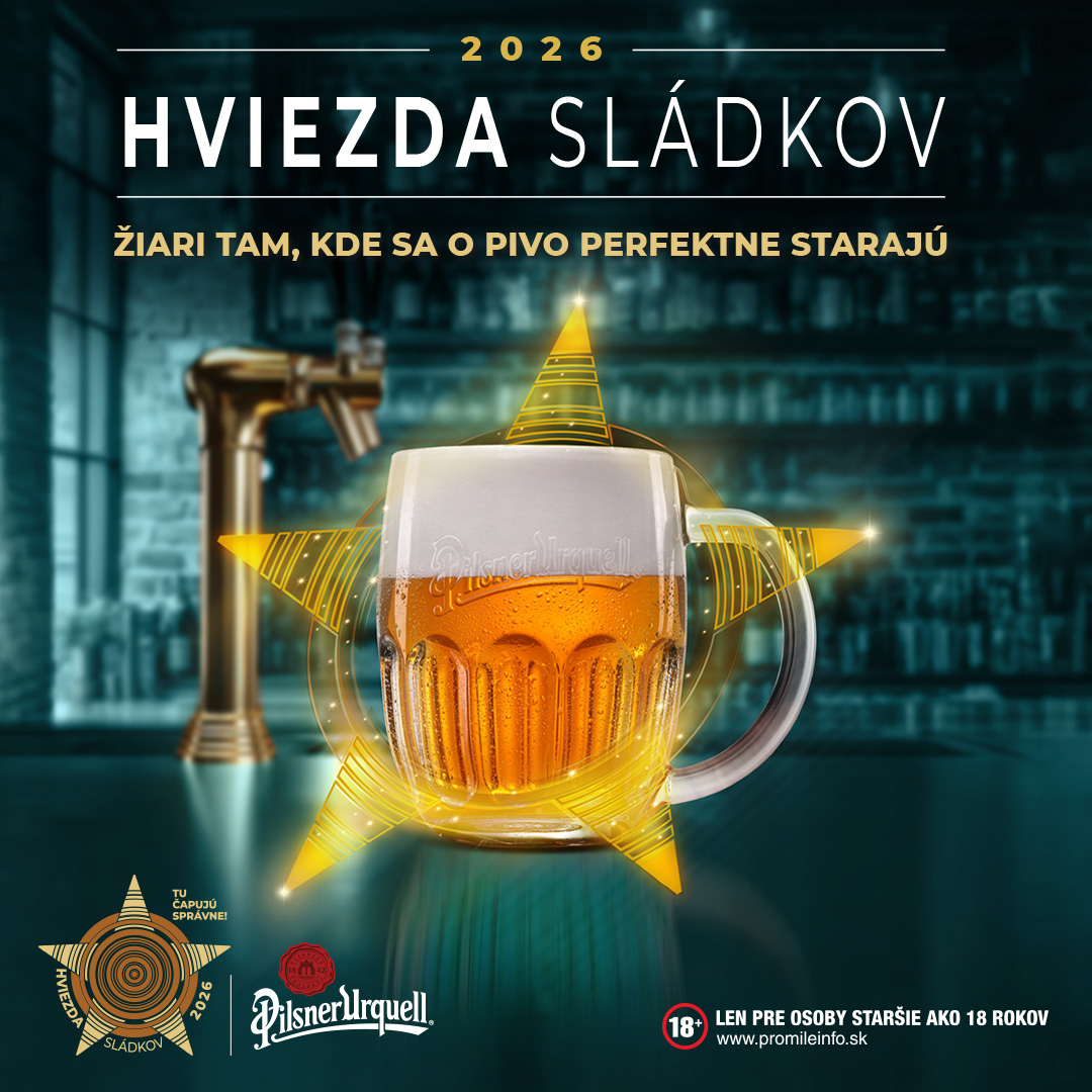 Ocenenie Hviezda sládkov 2026 – Pilsner Urquell